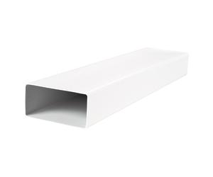 Blauberg Flat Plastic Ducting 220x90mm - 1m long