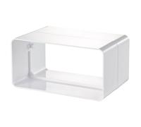 Blauberg Flat Plastic Ducting Coupler - 204x60mm