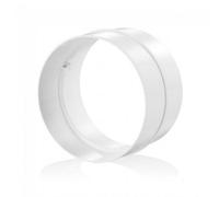 Blauberg Round Circular Plastic Ventilation Duct Pipe Joining Coupler - 100mm 4" Dia