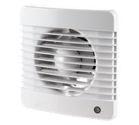 Blauberg SILENT-FLO-100-IR Ultra-Quiet Bathroom Extractor Fan with PIR Detector White - 4" 100mm