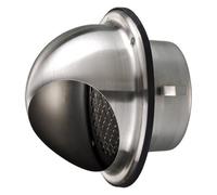 Blauberg Stainless Steel Bull Nose Grille - 125mm