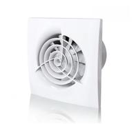 Blauberg TRIO-100 Quiet Bathroom Extractor Fan Standard Wall & Ceiling Mounted Ventilator 4" 100mm