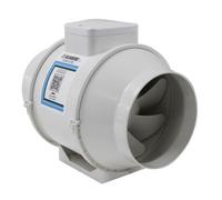 Blauberg Turbo E In-line Mixed Flow Fan With Timer - 150mm - TURBO-E-150-T