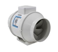 Blauberg TURBO-E-150-T Turbo-E In-line Mixed Flow Extractor Fan with Run-on Timer- 6" 150mm