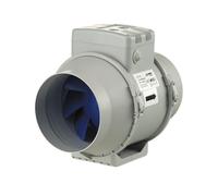 Blauberg Turbo In-line Mixed Flow Fan with Timer - 125mm - TURBO-125-T