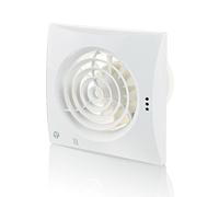 Blauberg CALM-100-T Low Noise Energy Efficient Bathroom Extractor Fan with Timer White - 4" 100mm