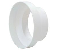 Blauberg UK Round Ducting Reducer 125mm to 100mm - 5” to 4” Vent Pipe Connector for Extractor Fans, Tumble Dryers & Cooker Hoods