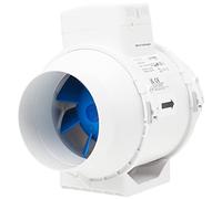 Blauberg Turbo In-line Mixed Flow Fan with Timer - 125mm - TURBO-125-T