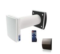 Blauberg VENTO-MAXI-AIR-BRO Vento Maxi-Air Decentralised Single Room Heat Recovery Unit - WiFi - Brown Cowl