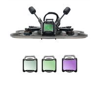 BLAUEOCHI ND Filters Set for DJI O4 Air Unit/AVATA Filter, 3-Pack UV/CPL/ND16 for FPV Drones Lens Snap-in Design