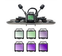 BLAUEOCHI ND Filters Set for DJI O4 Air Unit/AVATA Filter, 6-Pack UV/CPL/ND8/ND16/ND32/ND64 for FPV Drones Lens Snap-in Design