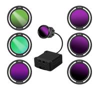 BLAUEOCHI Upgraded ND Filters Set for DJI AVATA/O3 Air Unit, 6-Pack (UV/CPL/ND8/ND16/ND32/ND64), Filter Set for Self-Built FPV Drone,Rotate to Lock,Quick Solid Installation,No Harm to Lens Shell
