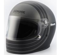 Blauer 80's Helmet, black-silver, size M for Men