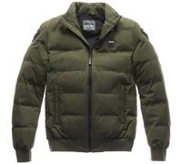 Blauer College Motorcycle Textile Jacket, green, size XL