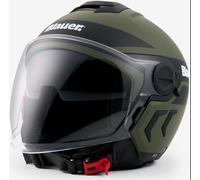 Blauer Demi Jet DJ-01 Graphic B Jet Helmet, green, size XS for Men