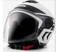 Blauer Demi Jet DJ-01 Graphic B Jet Helmet, white, size M for Men