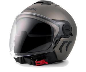 Blauer Demi Jet DJ-01 Monocolor Jet Helmet, grey, size XS for Men