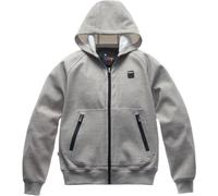 Blauer Easy Man waterproof Motorcycle Zip Hoodie, grey, size M