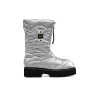 Blauer Elsie quilted zip boots - Silver 36-38