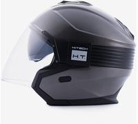 Blauer Hacker BTR Jet Helmet, black matt/grey, size L (60)