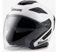 Blauer JJ-01 Monocolor Jet Helmet, white, size L for Men