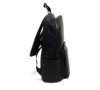 Blauer Men's Backpack in Faux Leather Black Bag Size: Large