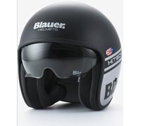 Blauer Pilot 1.100 Jet Helmet, black matt/white, size S (55/56)