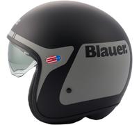 Blauer Pilot GO Jet Helmet, black matt/titanium, size L (58/60)