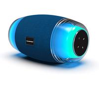 Blaupunkt - MP3915-591- Bluetooth Speaker - LED Speaker - 14W - Transparent-Blue