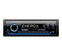 Blaupunkt BPA 1124 DAB BT 1-DIN Car Radio, DAB+, Bluetooth, Hands-Free System, 2 x USB, Aux Input, Sub-Out, Multicoloured, 200 Watt