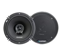 BLAUPUNKT BPS-E652 6" 2-Way Car Speakers 80W with Grilles - High-Fidelity Sound, Durable Construction, Easy Installation - Includes 2 Speakers Bundle with Gravity Magnet Phone Holder