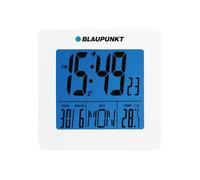 Blaupunkt CL02WH Alarm Clock with LCD Display Thermometer Date Clock White