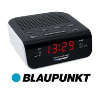 Blaupunkt Clock Radio Double Alarm FM 20 Stations Memory Snooze Classic Design