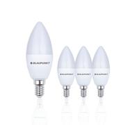 Blaupunkt E14 LED Light Bulb Candle Shape | 10W (Equivalent to 80W - 100W) 820 Lumens | 4000K Neutral White | Non-Dimmable | E14 Screw Base | Energy-Efficient Home Lighting - Pack of 4