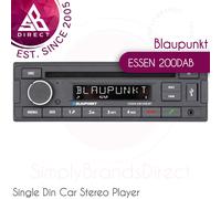 Blaupunkt ESSEN200DAB Single Din Stereo with DAB+, Bluetooth, CD, USB & AUX