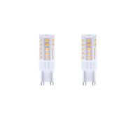 BLAUPUNKT G9 LED Bulb Frosted Capsule 4W Daylight White 500 Lumens, 2-Pack