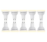 BLAUPUNKT LED GU10 Light Bulb - Spot - Room Lighting - 5W - Replacement of 50W - Warm White 2700K - 450 Lumens - Energy and Cost Saving Light - GU10 LED Bulb - Pack of 10
