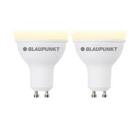 Blaupunkt GU10 LED Spot Matt Frosted 10W 1050lm 2700K Warm White, 2-Pack