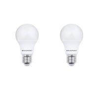 BLAUPUNKT LED Bulb Classic A60 LED lamp, E27 Base Screw, 6W, Replaces 48W, Cool White 6000K, Cold Light, Non-dimmable, 600 Lumen, Light Bulb, Indoor Outdoor, 1 Piece (Pack of 2)