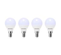 Blaupunkt LED Bulb G45 Golf Ball 6W, 520 Lumens, Cool White 6000K, Replaces 50W Halogen, Wide Beam Angle 220 Degrees, Non-Dimmable, Energy-Efficient LED Light Bulb for Indoor/Outdoor Use - Pack of 4