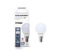 Blaupunkt LED Bulb G45 Golf Ball, E14 Base Screw, 6W, Replaces 50W Incandescent, Cool White 6000K, Cold Light, Non-dimmable, 520 Lumen, Light Bulb, Room Lighting, 1 Piece (Pack of 1)