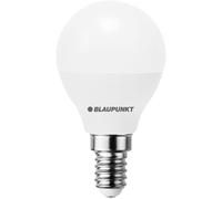 Blaupunkt LED Bulb G45 Golf Ball, E14 Base Screw, 6W, Replaces 50W Incandescent, Warm White 2700K, Yellow Light, Non-dimmable, 520 Lumen, Light Bulb, Room Lighting, 1 Piece (Pack of 1)