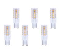 Blaupunkt LED Bulb G9-4W, 500 Lumens, Cool White 6500K, Replaces 40W Halogen, Wide Beam Angle 270 Degrees Non-dimmable, Energy Efficient Light for Indoor Outdoor Use - 6 Pieces (Pack of 6)