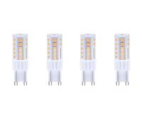 Blaupunkt LED Bulb G9-4W, 500 Lumens, Cool White 6500K, Replaces 40W Halogen, Wide Beam Angle 270 Degrees Non-dimmable, Energy Efficient Light for Indoor Outdoor Use - 4 Pieces (Pack of 4)
