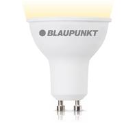Blaupunkt LED Bulb GU10-10W, 1050 Lumens, Warm White 2700K, Replaces 80W to 100W Halogen, Wide Beam Angle 100° - Spot, Flood, Non-Dimmable, Energy Efficient Light for Indoor Outdoor Use - 1 Pack