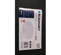 BLAUPUNKT LED Ceiling Light with Two Replaceable E27 Bulbs, Modern, Round, Flush Ceiling Lamp for Indoor Outdoor Hallway Office