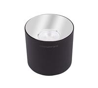 Blaupunkt LED Downlight Spot - Surface Mounted - Ceiling Lighting - 10W - Modern Design - 1000 Lumens - Flicker Free - Easy Installation - Black - Natural White 4000K - Beam Angle 60°