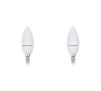 Blaupunkt LED E14 Light Bulb - Candle - Room Lighting - 7W - Small Edison Screw - Equivalent of 50W - Frosted - Warm White 2700K - 595 Lumens - Energ