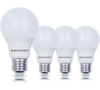 BLAUPUNKT E27 LED Light Bulb - Classic - Daylight Lighting - 6W - Edison Screw - Natural White 4000K - Equivalent of 48W Incandescent Bulb - Frosted - 600 Lumens - Energy and Cost Saving - Pack of 4