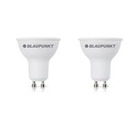 Blaupunkt LED GU10 - Spot 5W - Equivalent to 50W Bulb - 450 Lumen - 2700K Warm White - Energy Saving/Energy Class A+ - Cost Saving - Single Pack (Pack of 2)